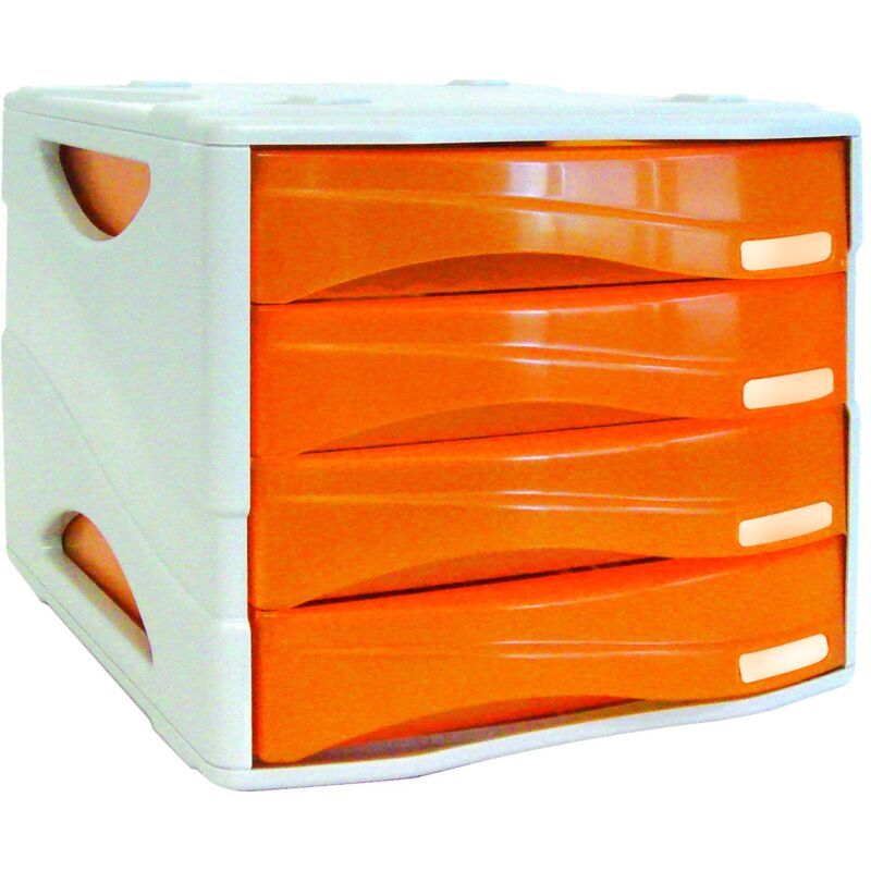 foto del prodotto tr15p4par cassettiera, arancio - arda