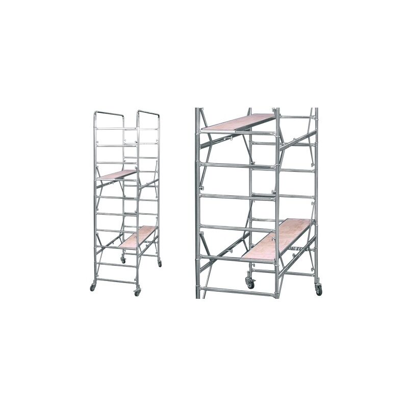 foto del prodotto trabattelli ponteggi impalcature step up gigant h.max 300cm