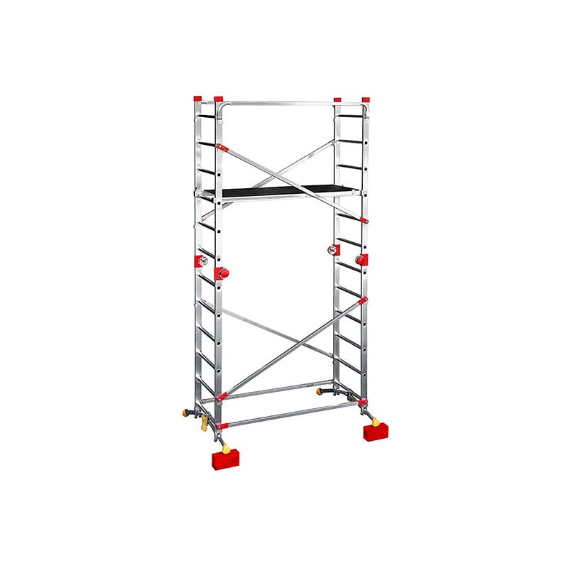 foto del prodotto trabattello multiuso 1 piano altezza max. di lavoro 4.33m 9475 791