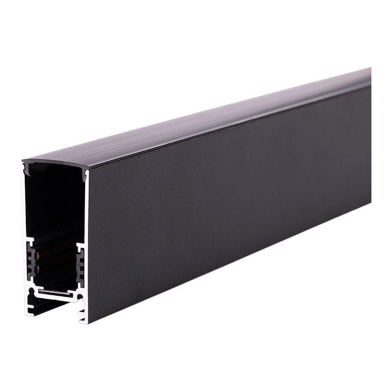 foto del prodotto traccia magnetico superficie montata 20mm nero 2m