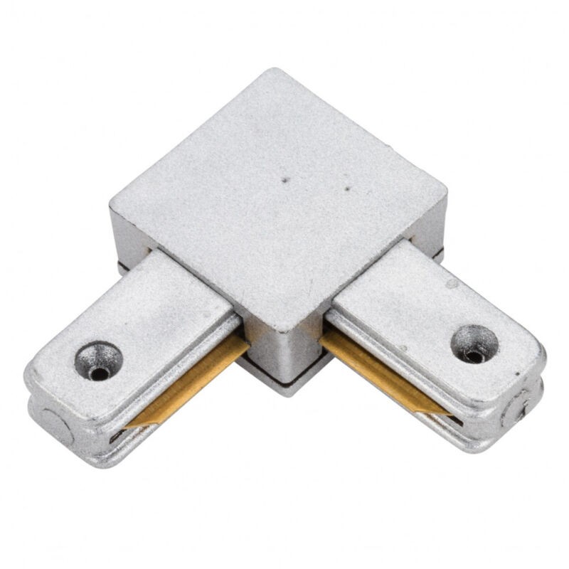 foto del prodotto traccia monofase con connettore a 90 alluminio