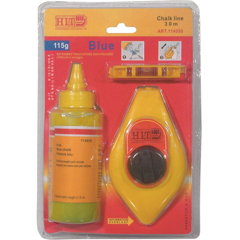 foto del prodotto traccialinea traccialinee tracciatore linee 30 mt polvere