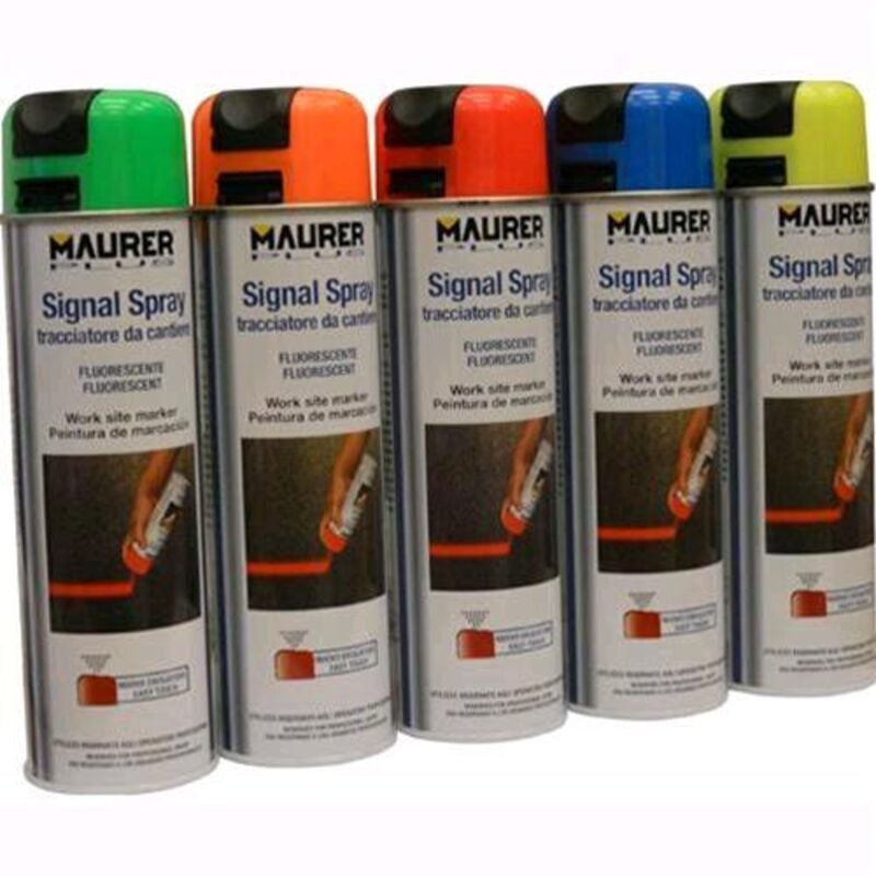 foto del prodotto tracciatore spray blu fluor. maurer plus 500ml