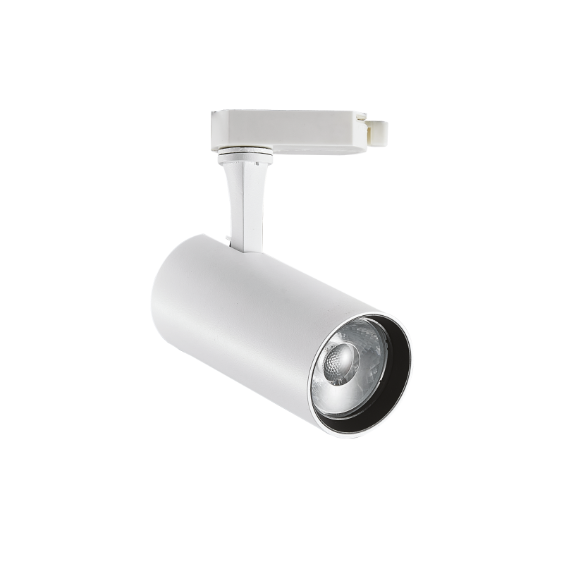 foto del prodotto tracklights fox 25w cri90 3000k on-off wh ideal-lux