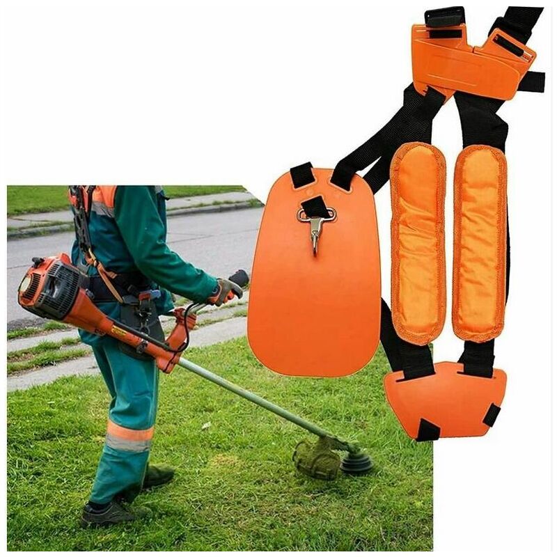 foto del prodotto tracolla, cinghia per imbracatura per decespugliatore, per imbracatura in nylon per decespugliatore tagliabordi tagliabordi, parti comode per tosaerba