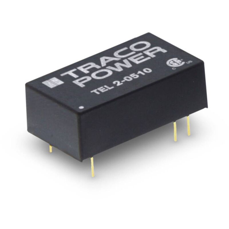 foto del prodotto tracopower tel 2 2410 convertitore dc dc da circuito stampato 24 v dc 3.3 v dc 500 ma 2 w num. uscite 1 x contenuto 1