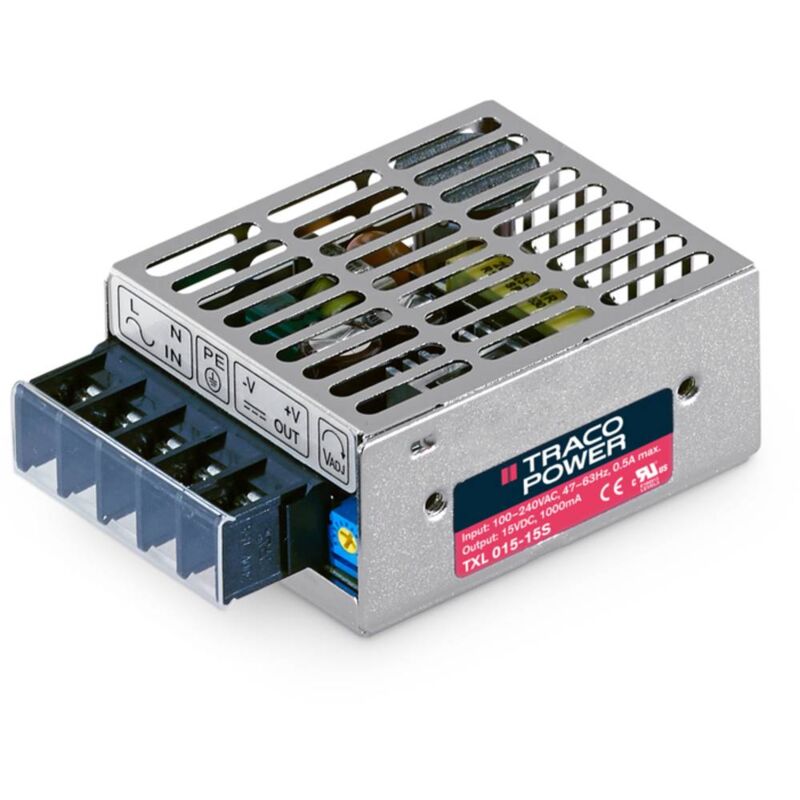 foto del prodotto tracopower txl 025 24s alimentatore a commutazione. 24 v dc 1.1 a 25 w