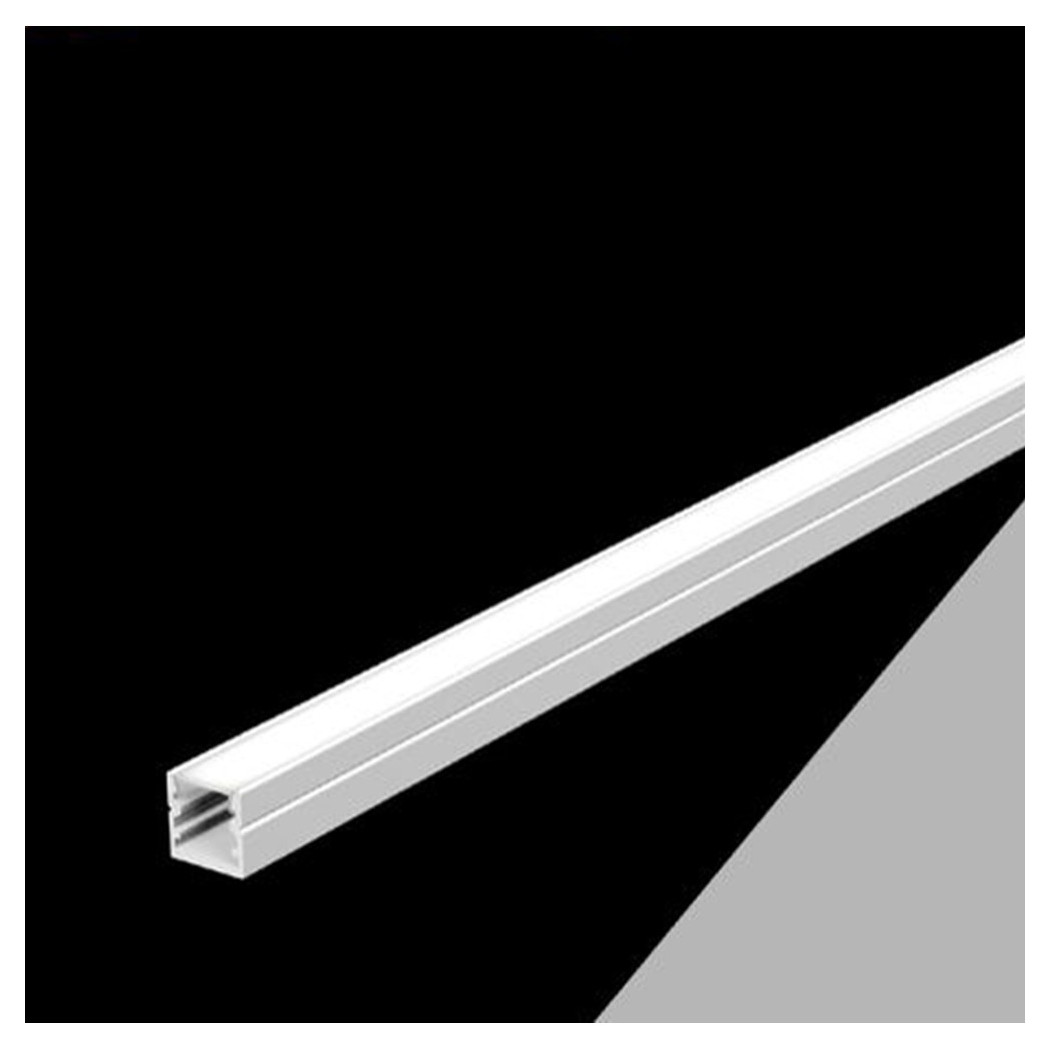 foto del prodotto trade shop 10 pz profilo in alluminio 2 mt lineare a plafone sezionabile striscia led al 20 