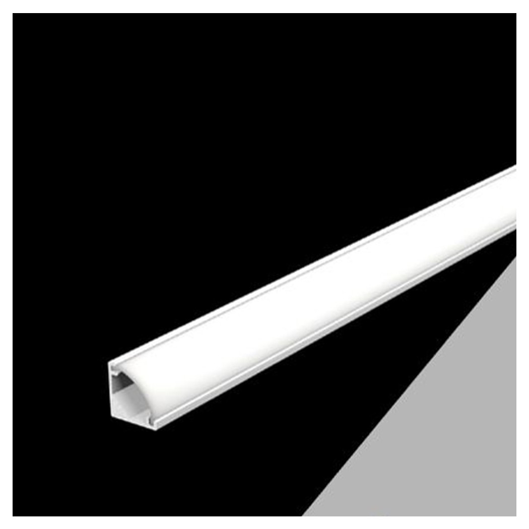 foto del prodotto trade shop 10pz profilo in alluminio 2mt angolare a plafone sezionabile per strip led al 27 