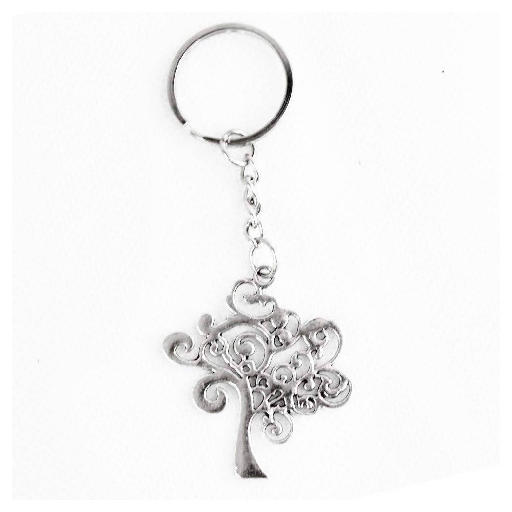 foto del prodotto trade shop 12 portachiavi porta chiave bomboniere confettata albero della vita segnaposto 