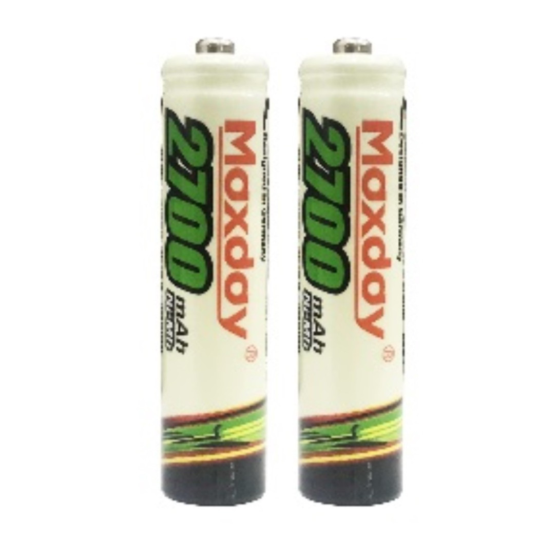 foto del prodotto trade shop 2 pile aaa 2700 mah batterie mini stilo ricaricabili pila telecomandi macchine 