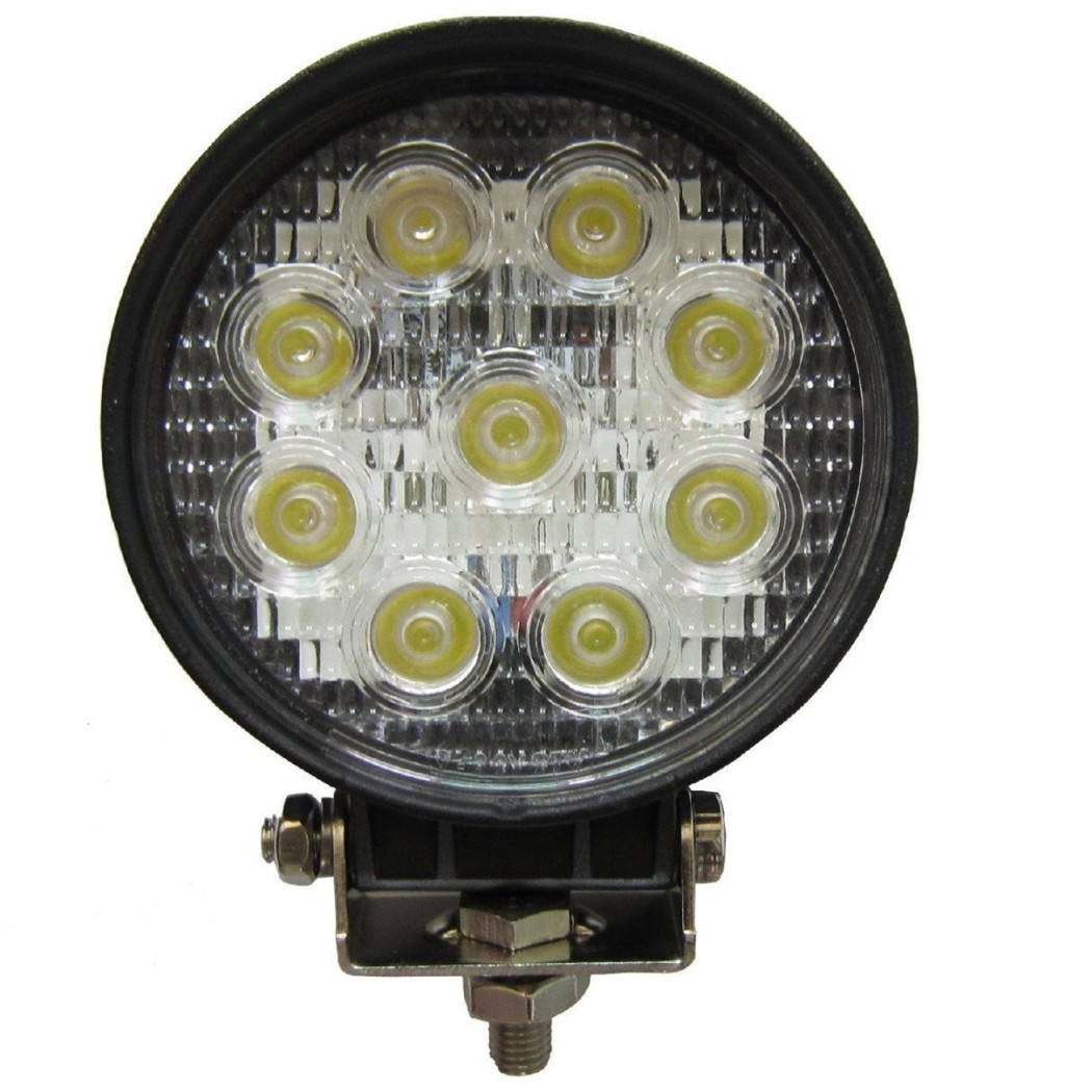 foto del prodotto trade shop 2 x 27w led work luce lampada faro da lavoro faretto auto barca suv dc 12v 24v 