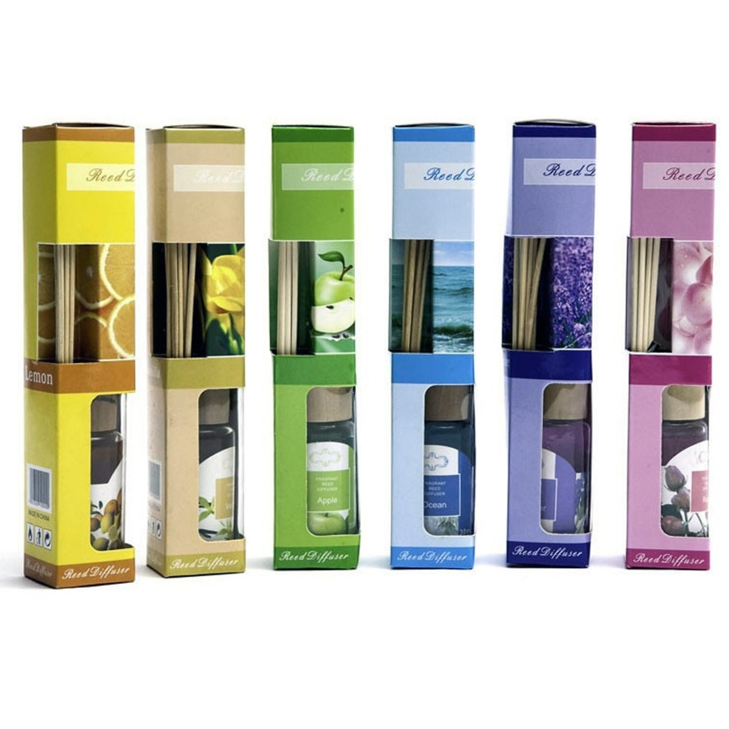 foto del prodotto trade shop 3 diffusore di fragranza con bastoncini 30ml per ambiente deodorante profumo 