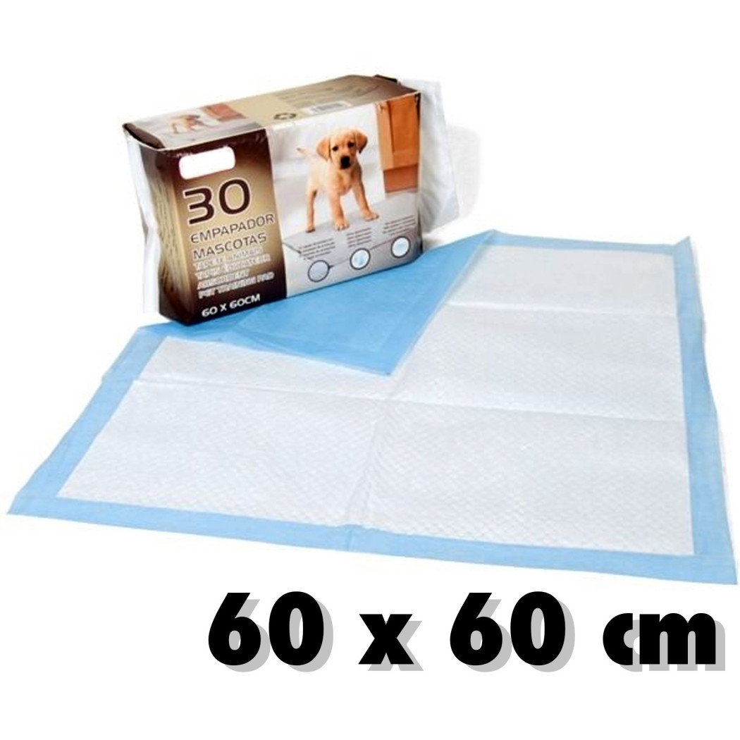 foto del prodotto trade shop 30 tappeti tappetini assorbenti traversine per cani trattiene odori 60x60cm 
