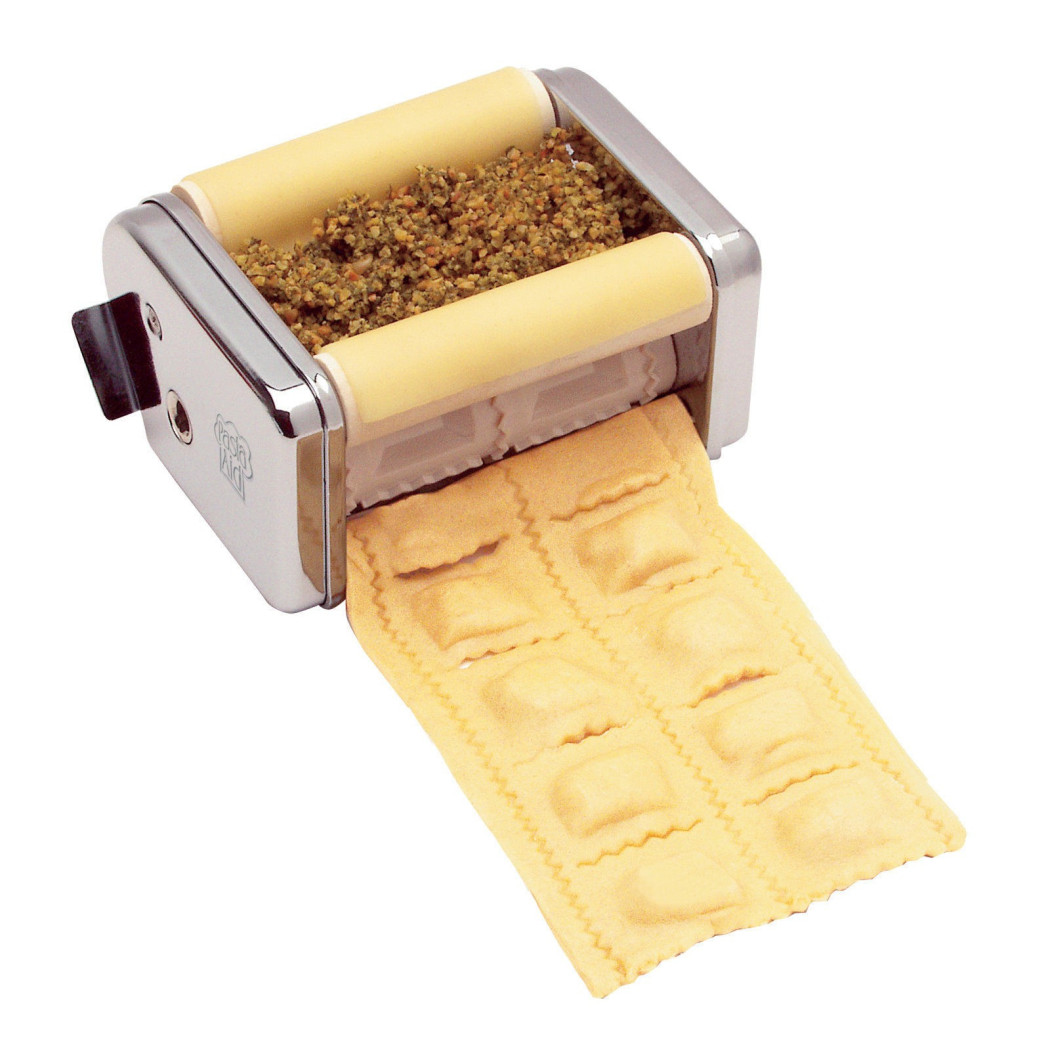 foto del prodotto trade shop accessorio per la pasta fresca in casa ravioli sfogliatrice manuale tortellini 