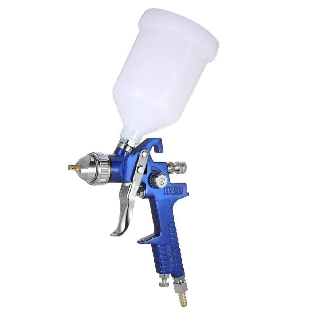 foto del prodotto trade shop aerografo ad aria compressa ugello 1.7mm pistola spruzzo spray 600ml verniciare hvlp 