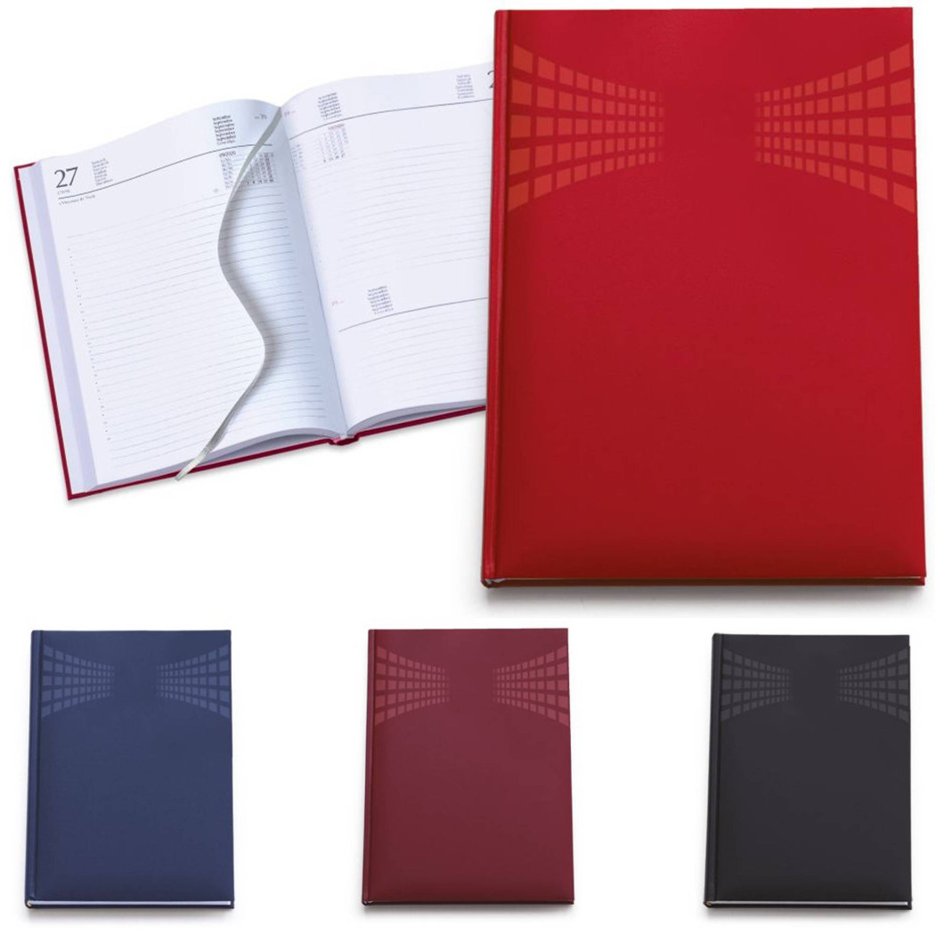 foto del prodotto trade shop agenda anno corrente settimanale 17x24cm copertina matra settimana vari colori 