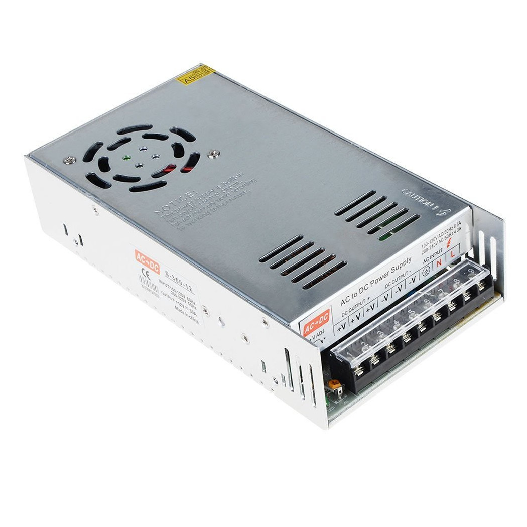 foto del prodotto trade shop alimentatore 30a 12v striscia led trasformatore 30 ampere stabilizzato 220v 360w 
