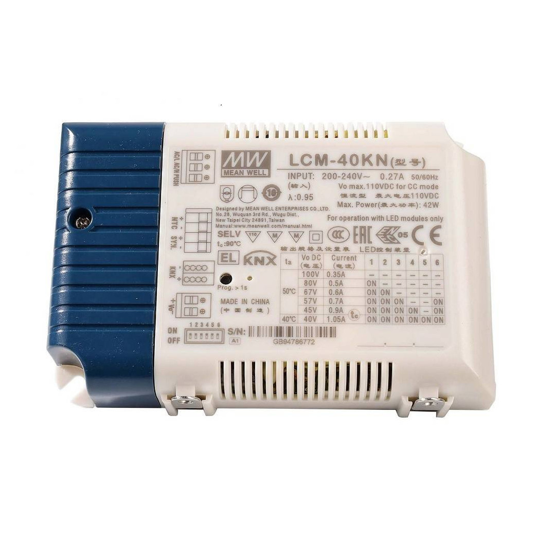 foto del prodotto trade shop alimentatore led driver 40 w multi corrente dimmerabile strisce lampade faretti 
