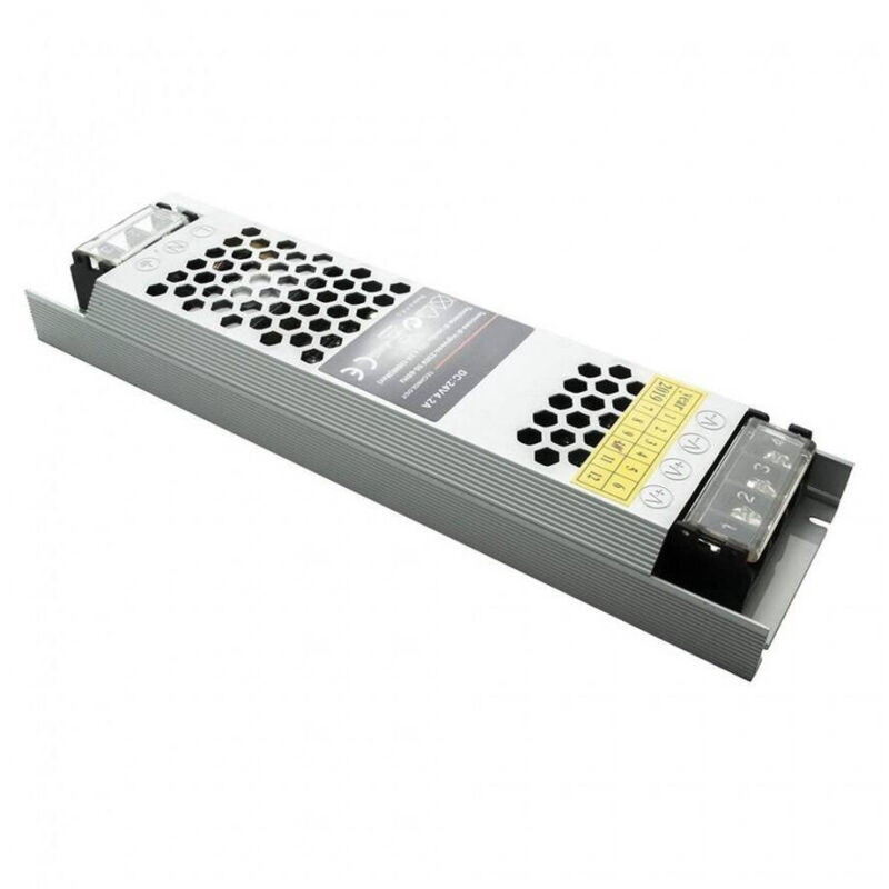foto del prodotto trade shop alimentatore stabilizzato 2 uscite 100 w slim trasformatore 24 v 4.2a s24v 100w 