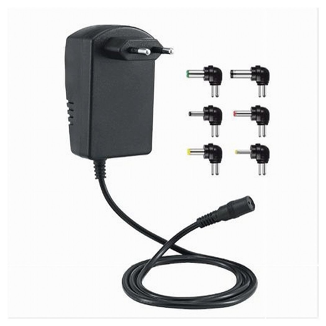 foto del prodotto trade shop alimentatore universale 8 adattatori switch 3 12v pc notebook fotocamera maxtech ca s032 
