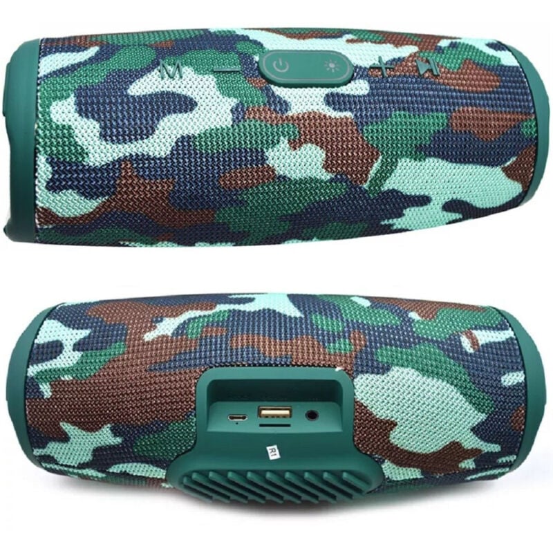 foto del prodotto trade shop altoparlante portatile bluetooth q yx810 bt usb sd aux senza fili rgb waterproof 