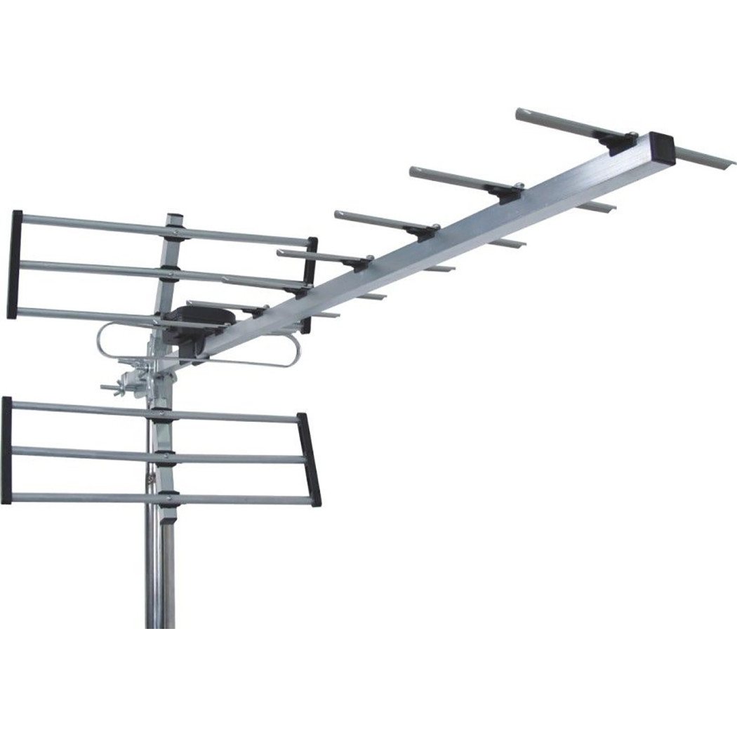 foto del prodotto trade shop antenna tv digitale terrestre uhf esterna dvb t hd radio televisione direzionale 