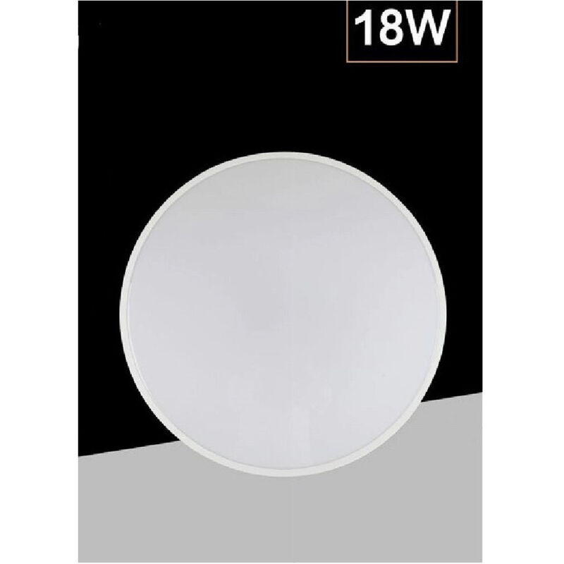 foto del prodotto trade shop applique da muro parete led rotondo 18w ip44 tre temperature di luce es pn300 3c 