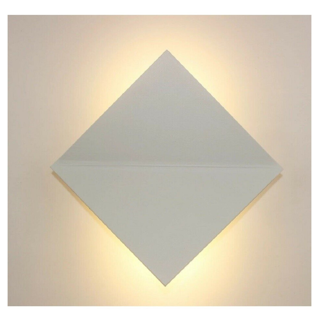 foto del prodotto trade shop applique da parete per interni con led a luce bianca naturale 4000k in alluminio 