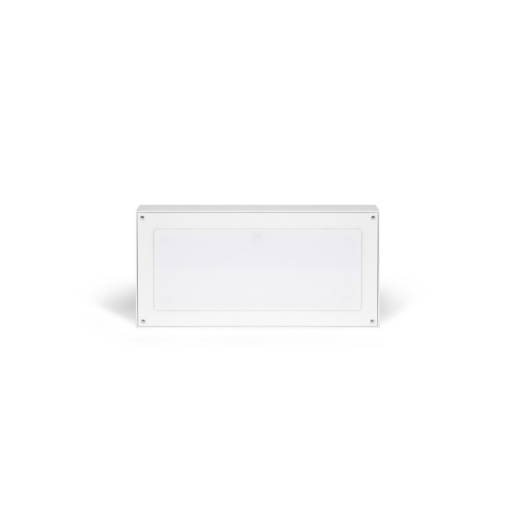 foto del prodotto trade shop applique led 18 w slim a parete rettangolare luce naturale fredda calda xc 9043 bianco caldo 