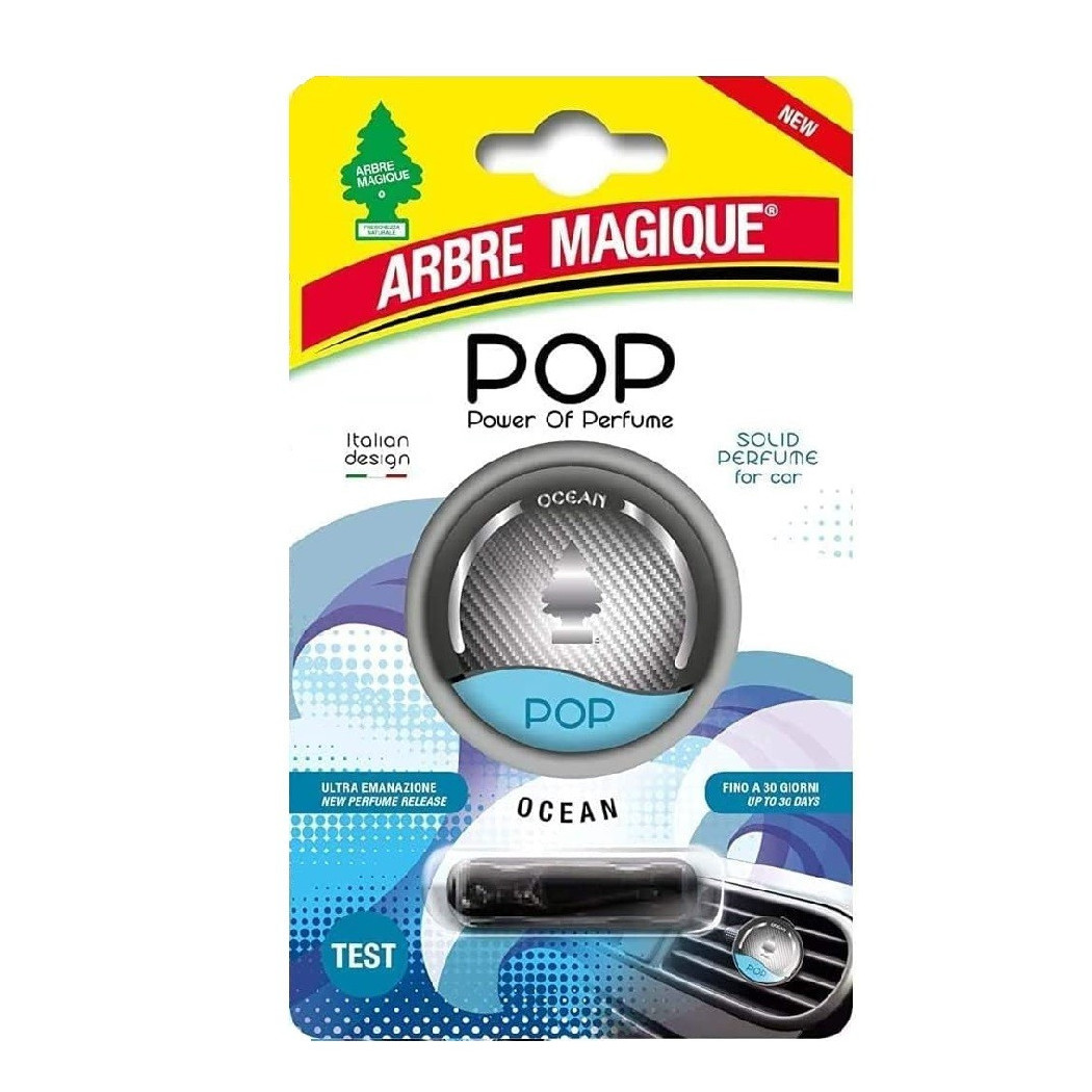foto del prodotto trade shop arbre magique pop profumatore deodorante auto fragranza profumazione ocean oceano 
