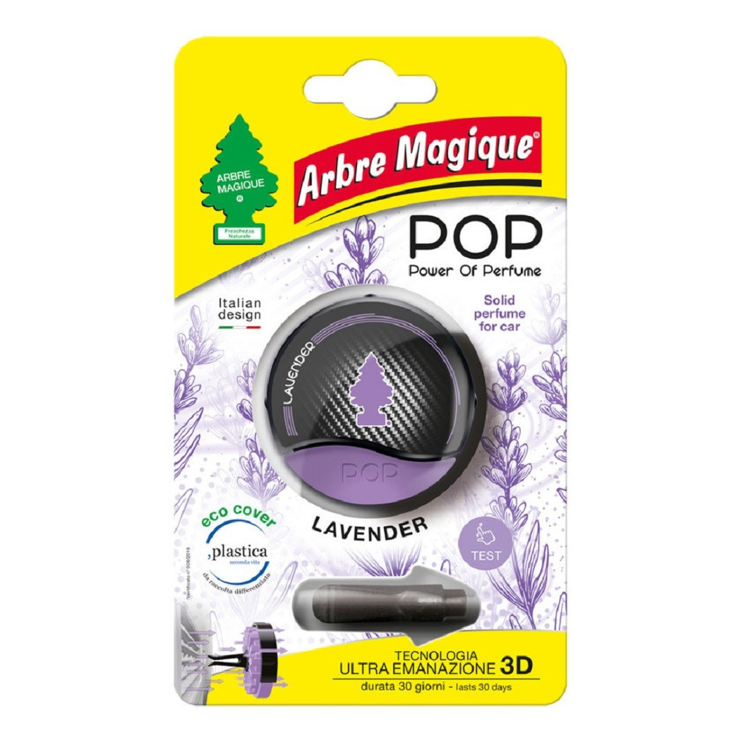 foto del prodotto trade shop arbre magique pop profumatore deodorante per auto profumazione lavander lavanda 