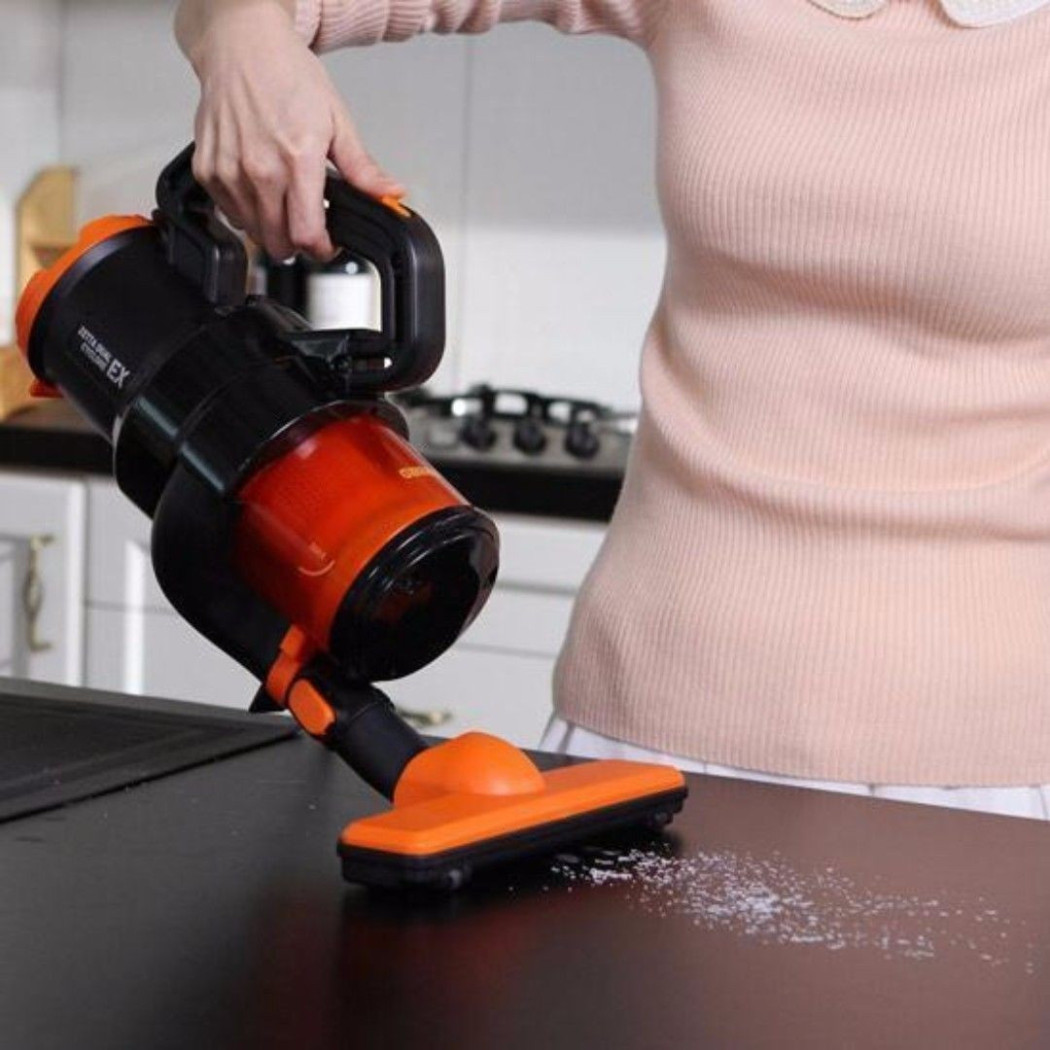 foto del prodotto trade shop aspirapolvere scopa elettrica 2 in 1 dustbuster ciclonico senza sacchetto 650w 