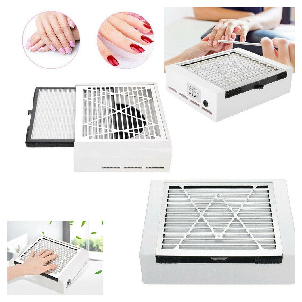 foto del prodotto trade shop aspirazione per unghie manicure pedicure da tavolo 40 watt estetista dc239 