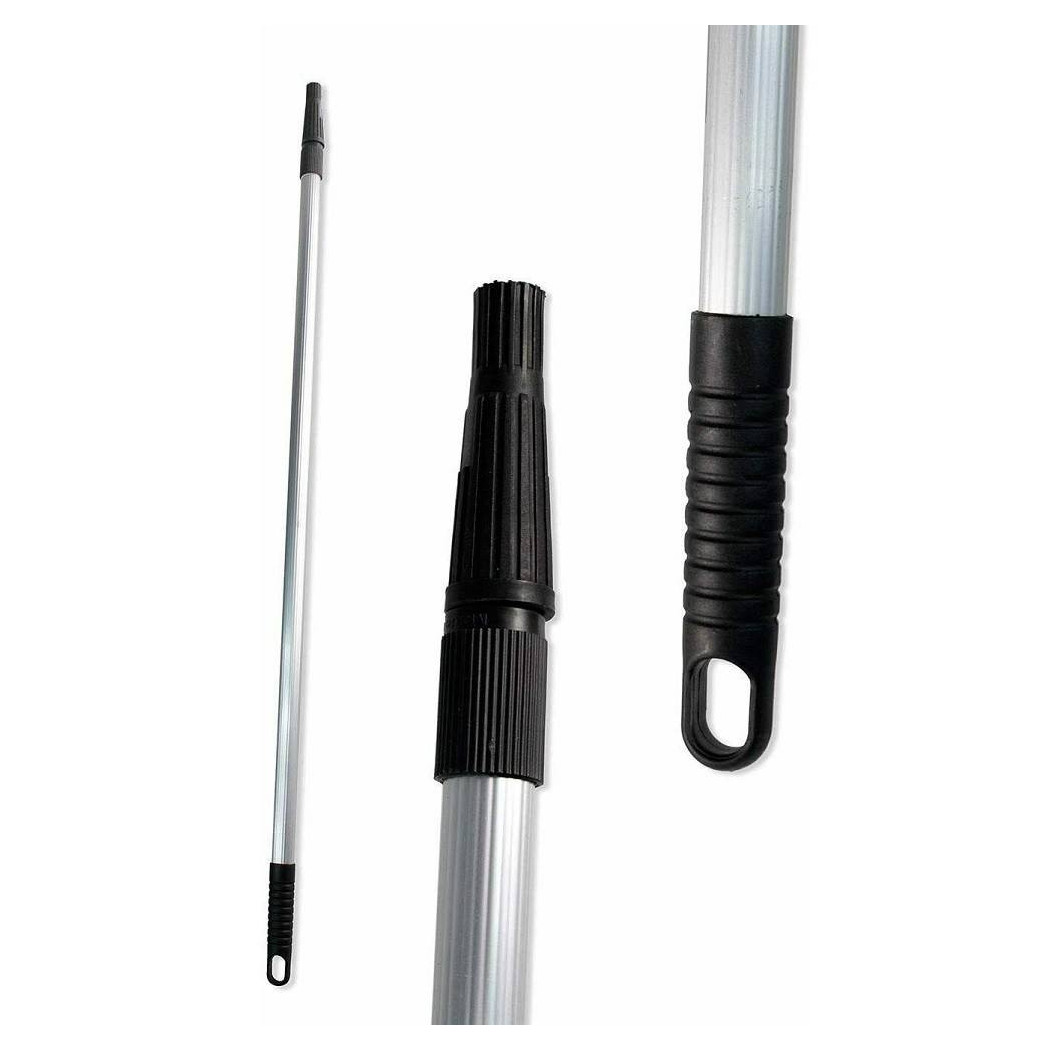foto del prodotto trade shop asta estensibile telescopica allungabile per scopa rullo della pittura max 196cm 