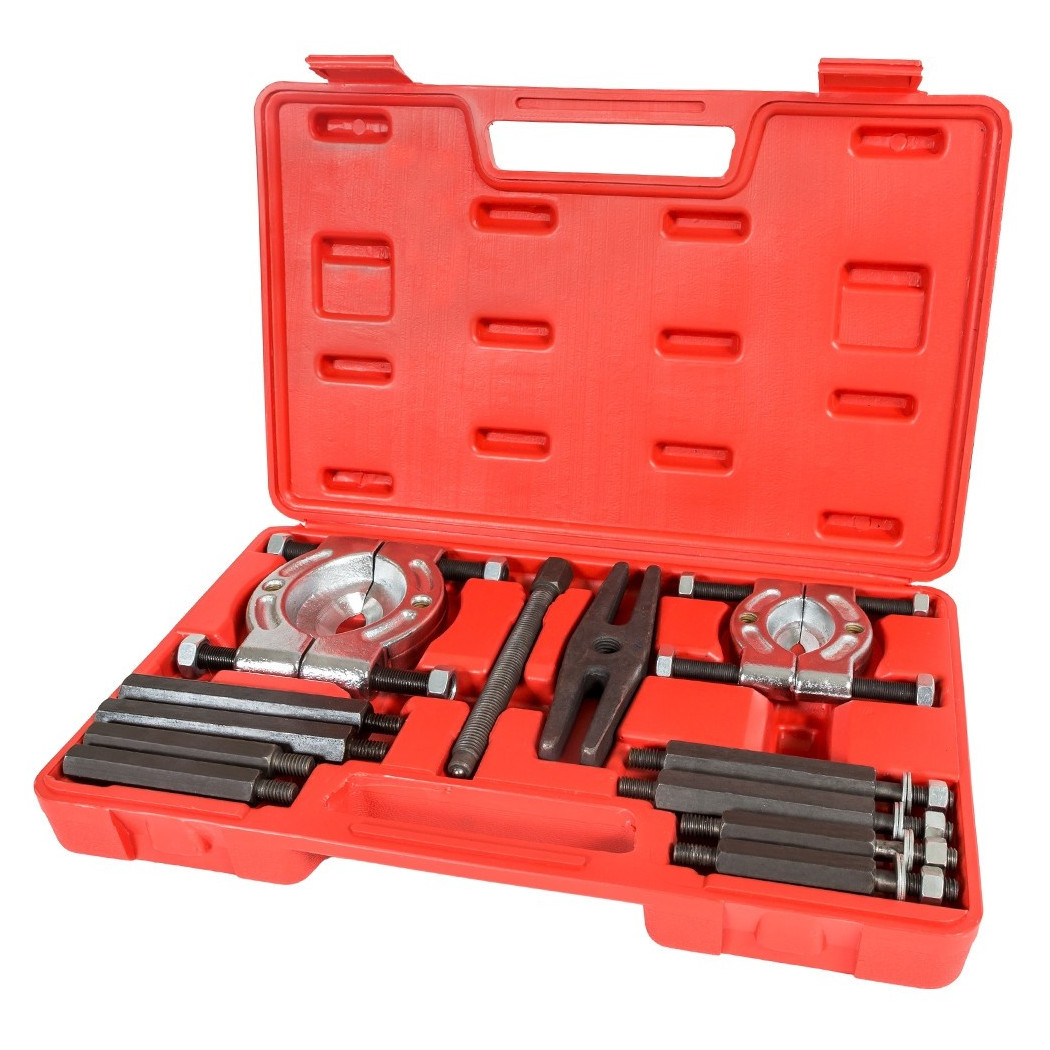foto del prodotto trade shop attrezzi officina estrattori cuscinetti set separatori per gruppi 2 quot 3 quot 12pz 