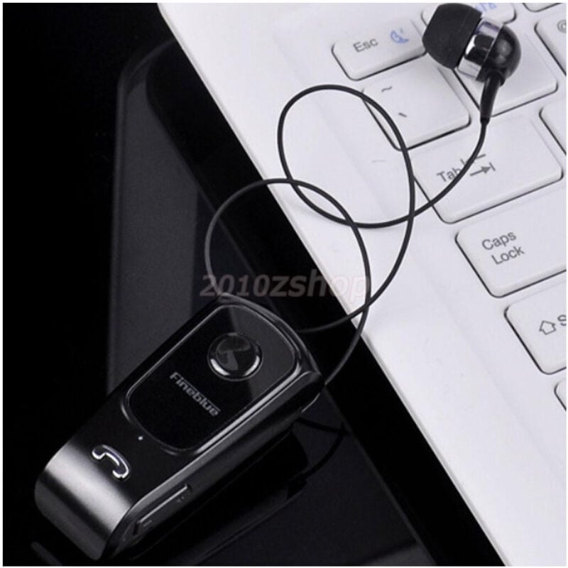 foto del prodotto trade shop auricolare fineblue retrattile retraibile bluetooth auricolari per smartphone 