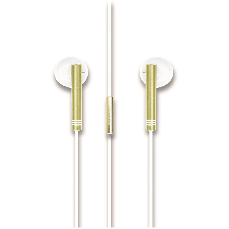 foto del prodotto trade shop auricolari cuffie con microfono per cellulari smartphone musica audio maxtech au 1g004 