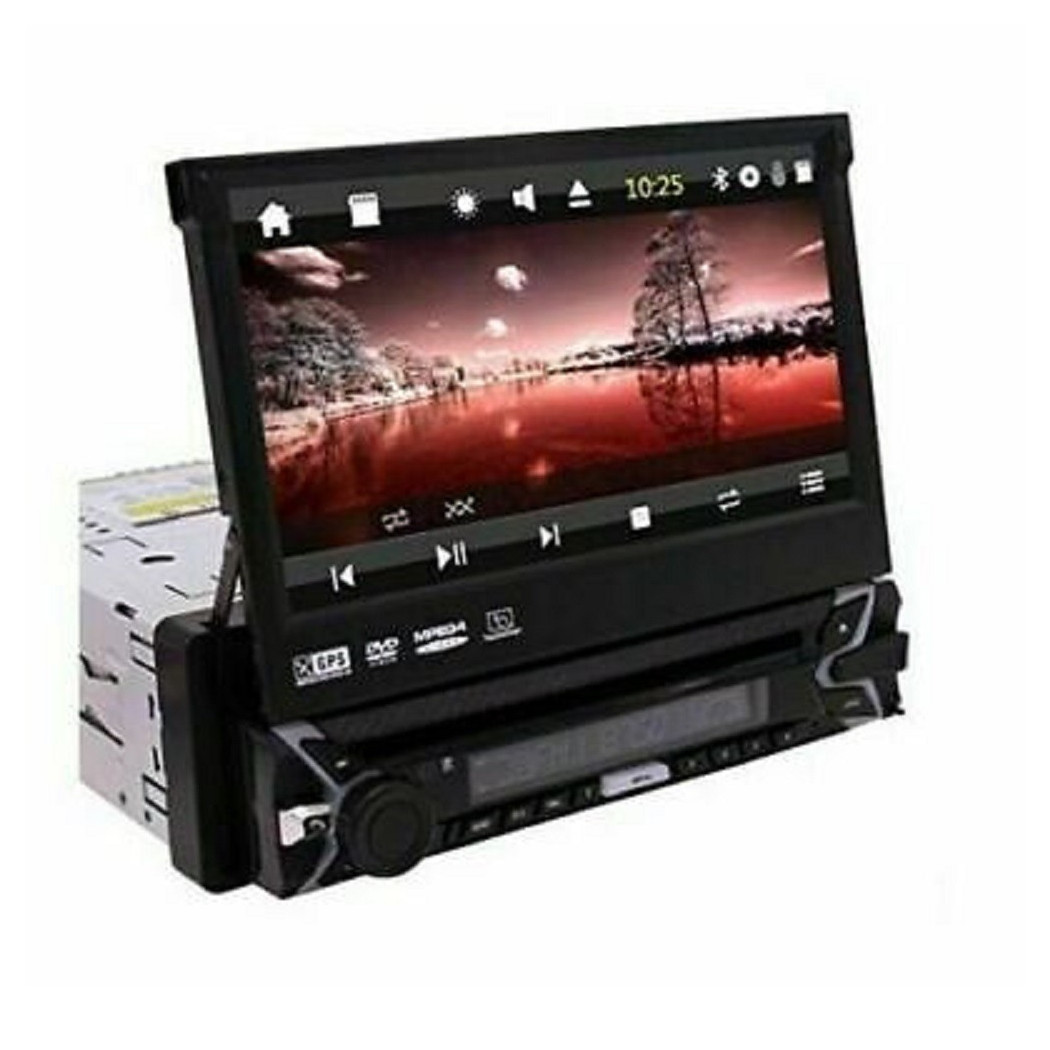foto del prodotto trade shop autoradio 1 din schermo a scomparsa 7 quot auto touch bluetooth usb sd camera 8802 
