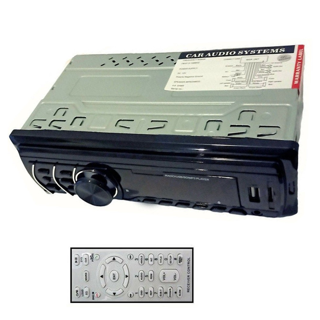 foto del prodotto trade shop autoradio stereo auto vivavoce bluetooth aux mp3 sd usb 65wx4 le 502 luci colori 