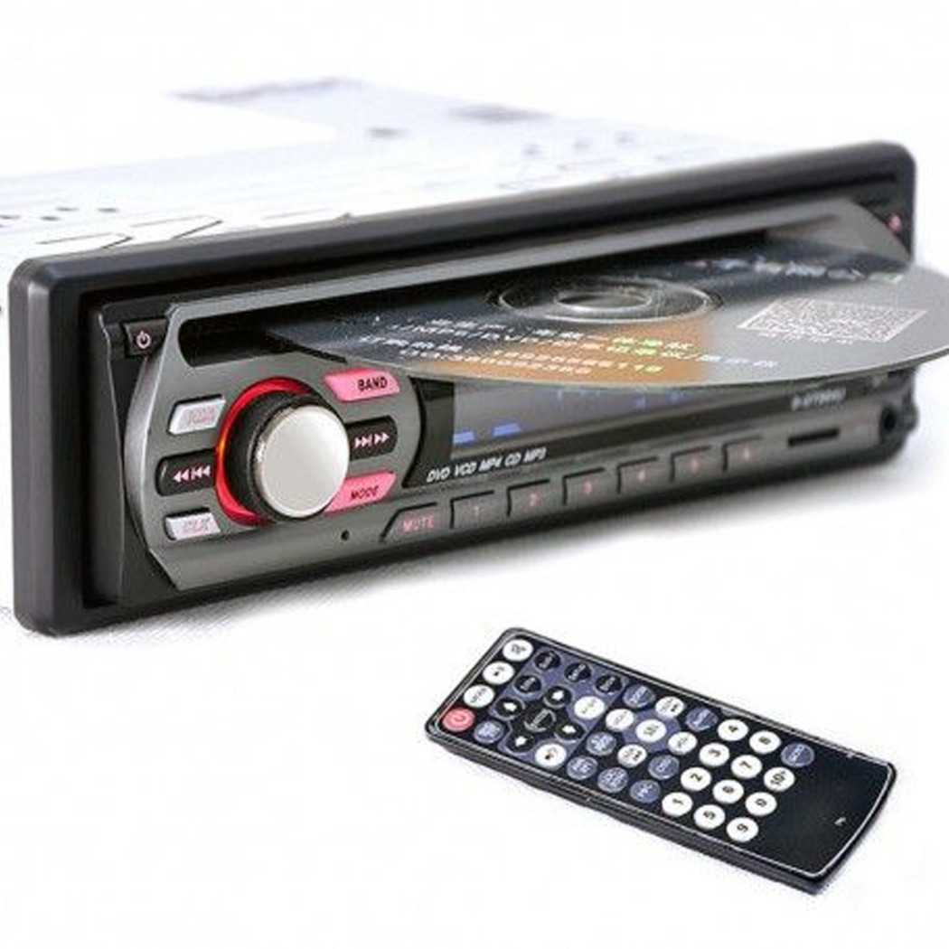 foto del prodotto trade shop autoradio stereo per macchina auto radio 52w x 4 fm mp3 usb sd mmc dvd cd aux 