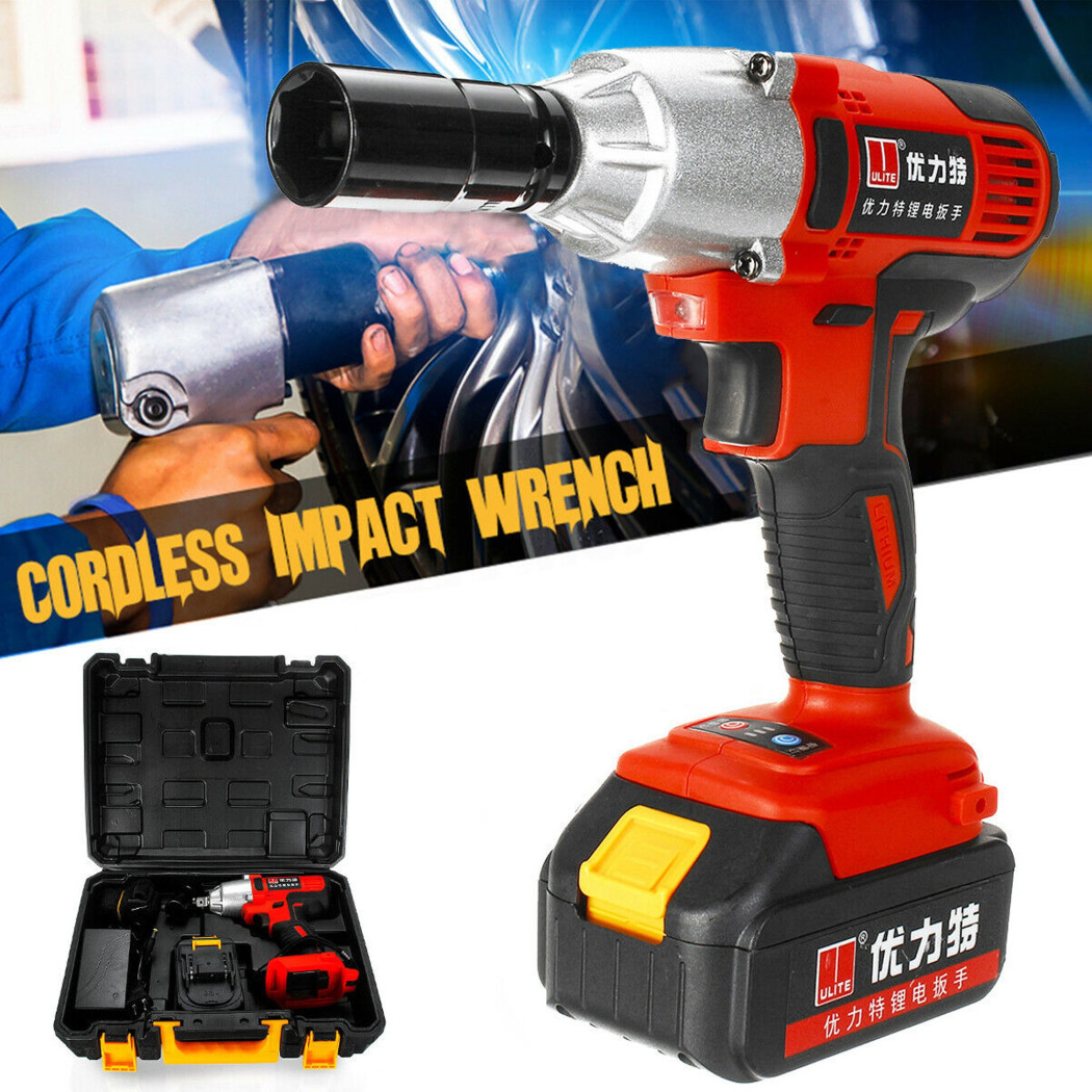 foto del prodotto trade shop avvitatore ad impulso 21v batteria ricaricabile svita avvita bulloni pneumatici 