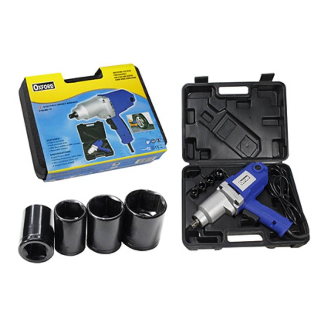 foto del prodotto trade shop avvitatore quot elettrico 800 watt impulso svitaruote elettronico con bussole 