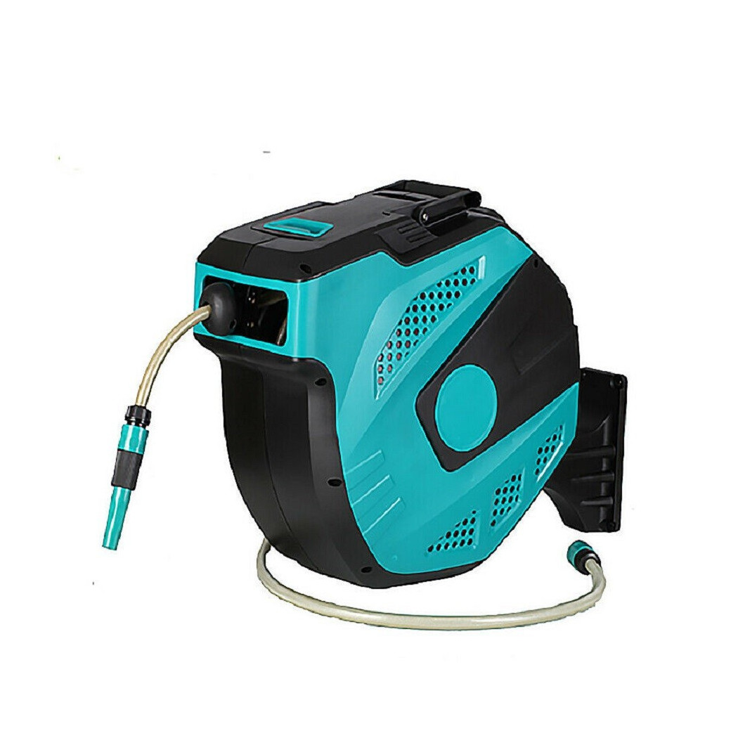 foto del prodotto trade shop avvolgitubo acqua con avvolgitore avvolgi tubo automatico 15 mt 15 metri 