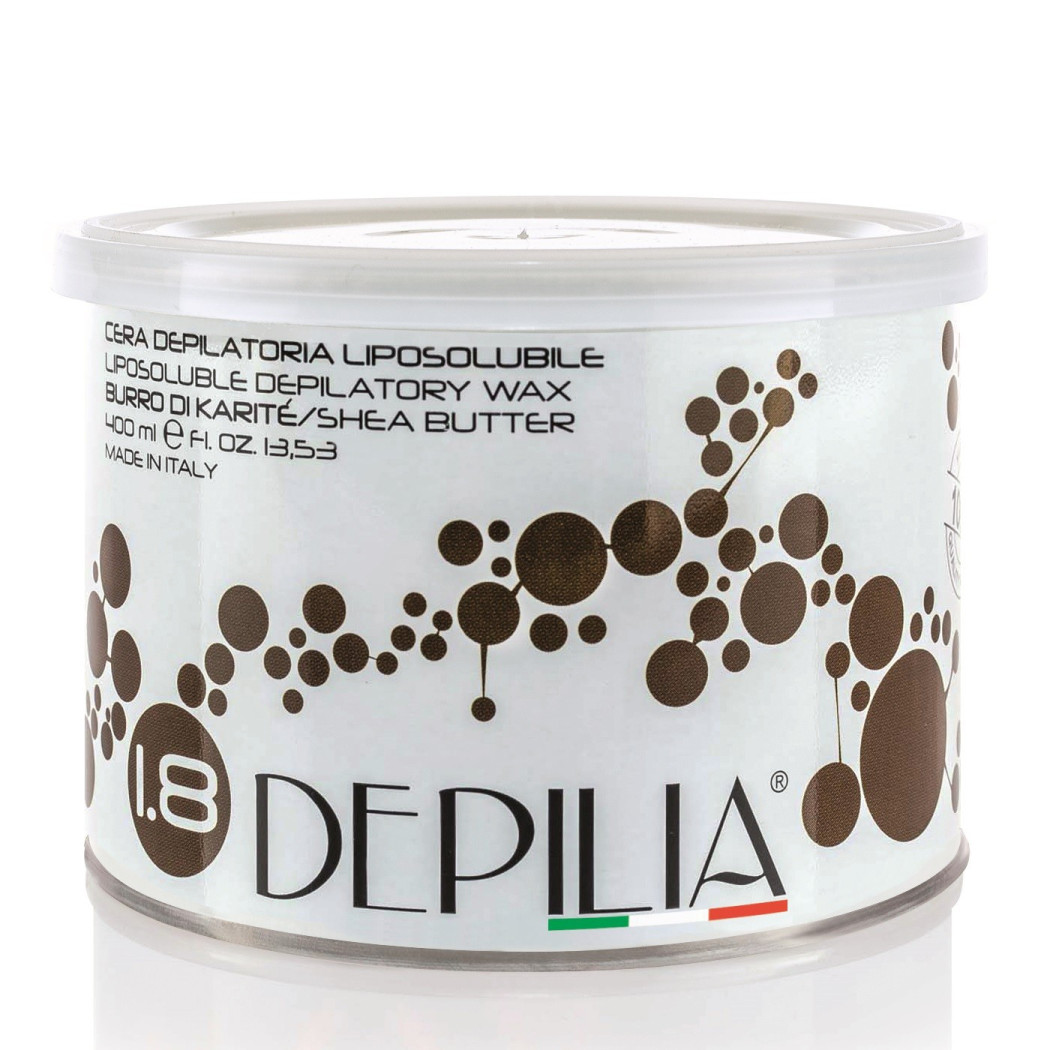 foto del prodotto trade shop barattolo cera depilatoria liposolubile burro karit 1.8 400ml depilazione 