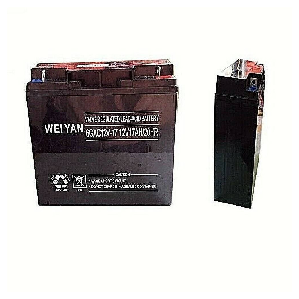 foto del prodotto trade shop batteria ermetica ricaricabile 6gac12v 17 12v gruppo continuit giocattoli 