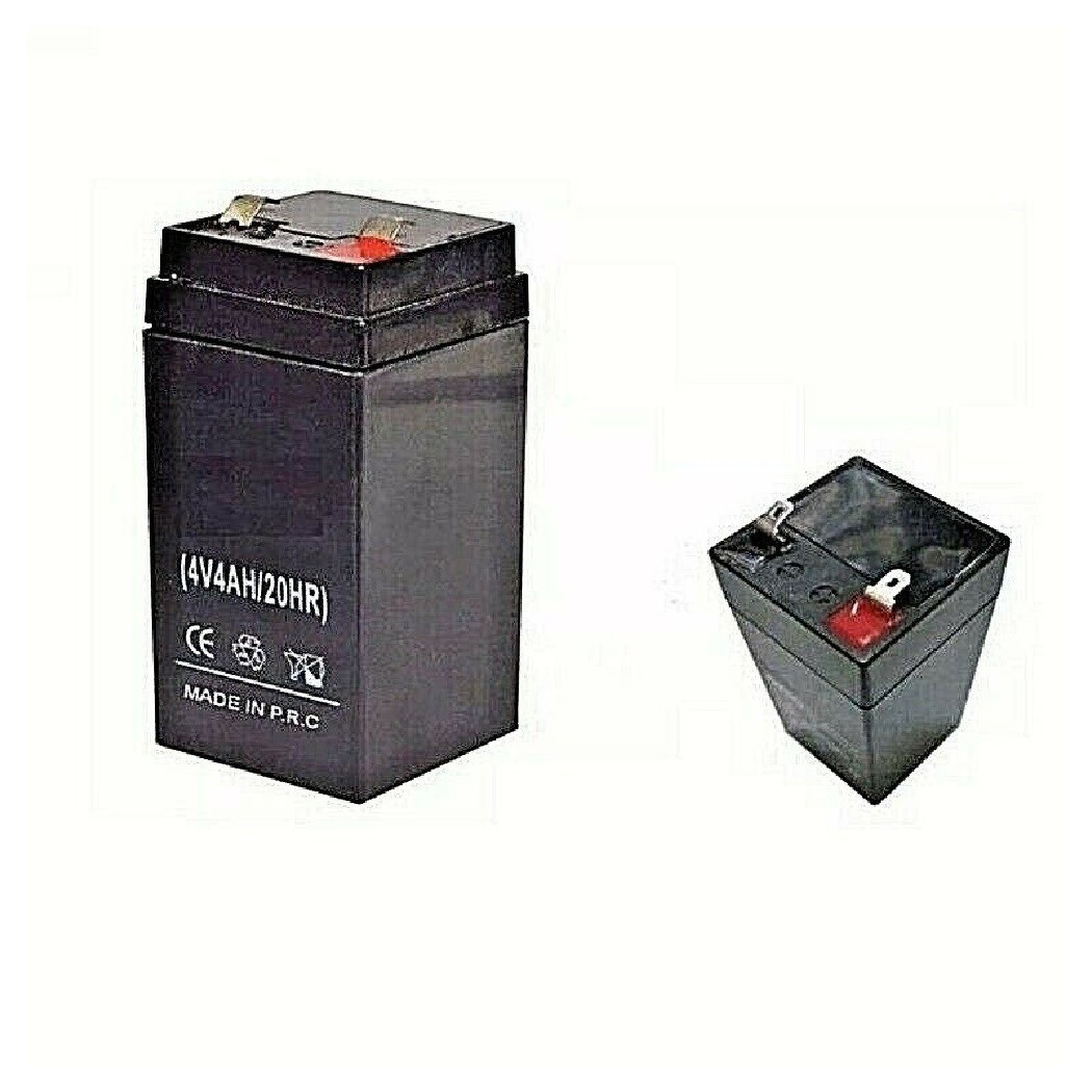 foto del prodotto trade shop batteria ermetica tampone ricaricabile 4v 4a gruppo continuit giocattoli 
