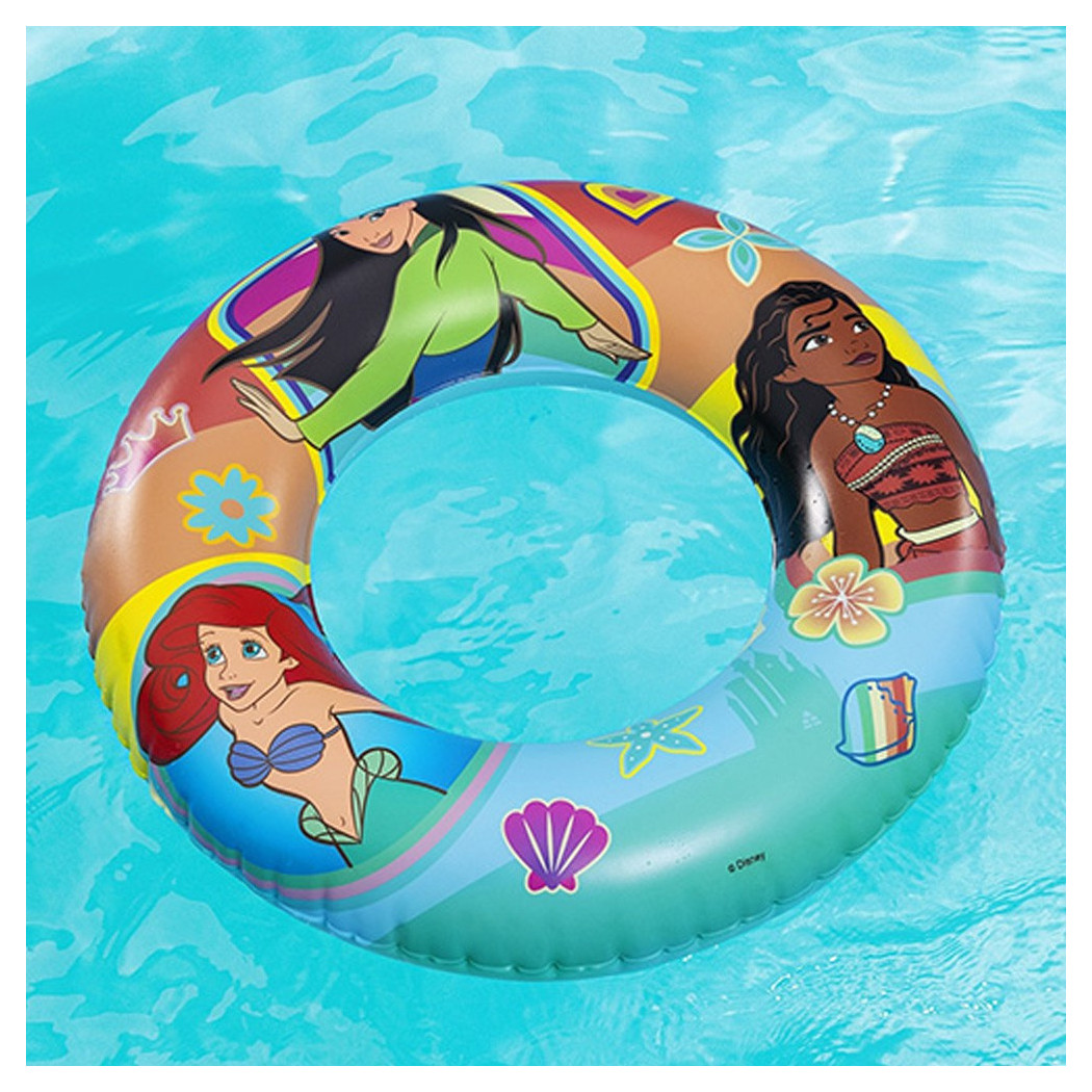 foto del prodotto trade shop bestway salvagente ciambella gonfiabile disney principesse bambini kids 3 6 anni 