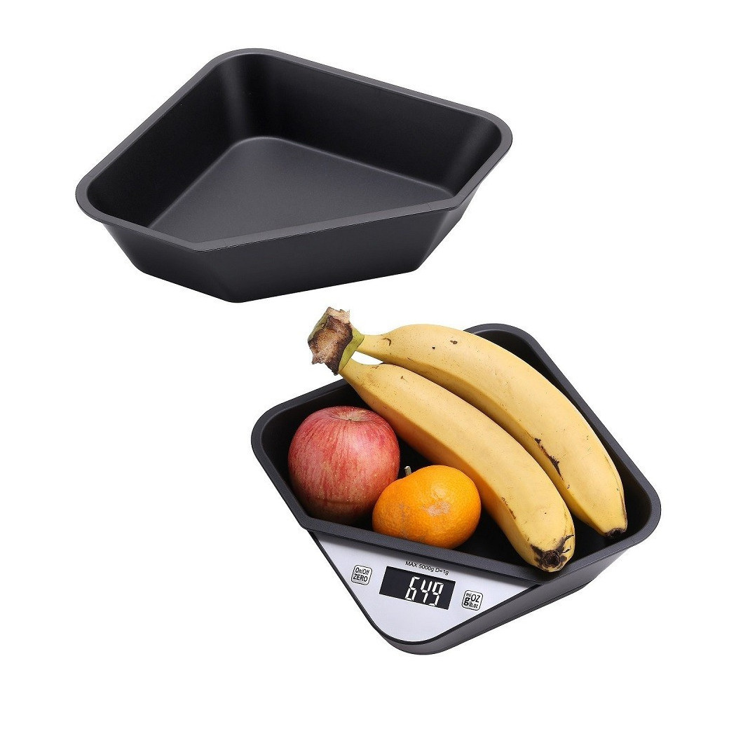 foto del prodotto trade shop bilancia cucina digitale precisione max 5kg display retroilluminato contenitore removibile 