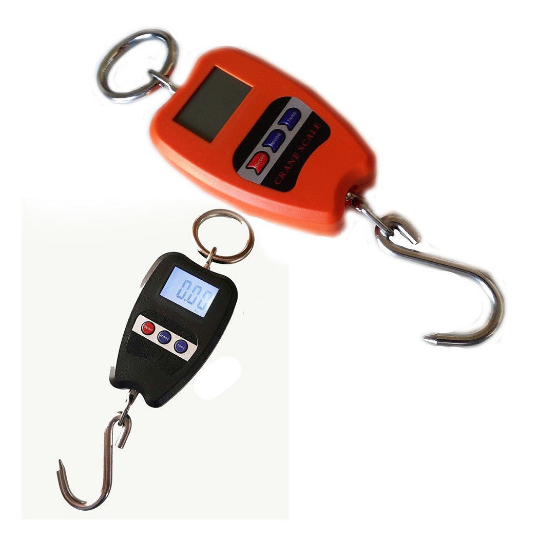 foto del prodotto trade shop bilancia digitale professionale gancio dinamometro molla 200 kg sospesa molla 
